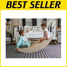 Montessori Rocking Boat Step Ladder Set