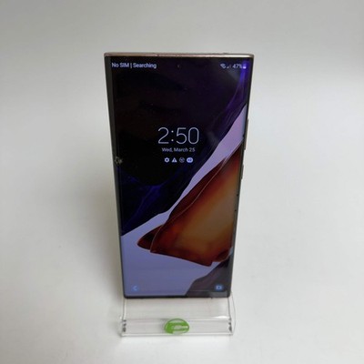 Samsung Galaxy Note 20 Ultra N986B/DS 256GB DUAL SIM Unlocked Phone Brozne Gold