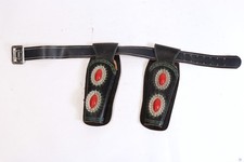 Vintage Leather Cap Gun Double-Holster Rig