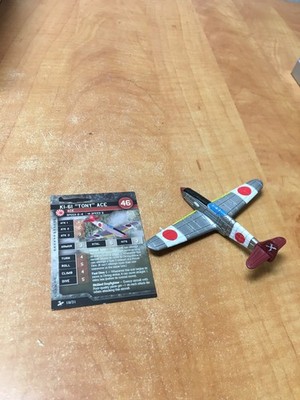 Axis and Allies Bandits Bandits High KI-61 Tony ACE #19  1:100 scale