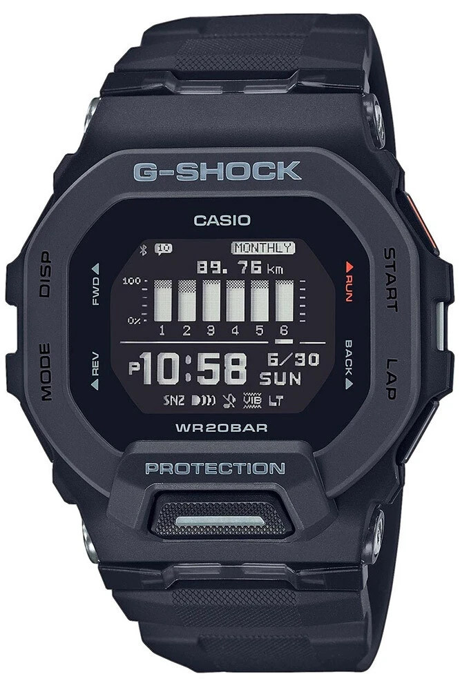 Orologio CASIO G-SHOCK Digitale Multifunzione in Resina GBD-200-1ER