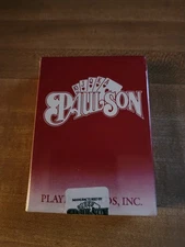 Vintage Paul-Son Playing Cards Red Deck, Golden Eagle, Factory Sealed Deck