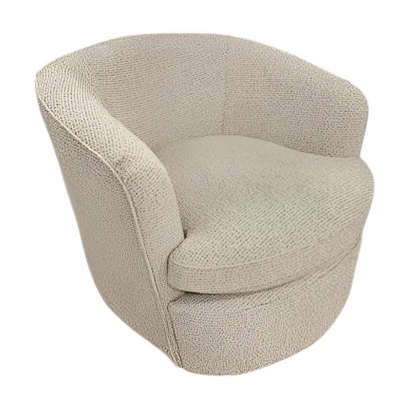 Beiger Sessel Im Modernen Design – Stilvoll FüR Ihr Wohnzimmer-image