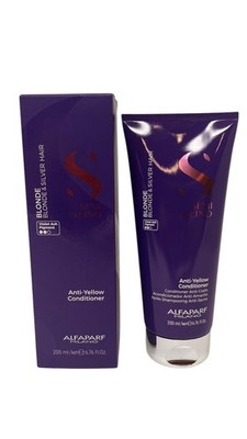 Alfaparf Semi Di Lino Anti-Yellow Conditioner 6.76 Oz For Blonde & Silver Hair