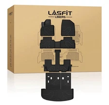 LASFIT Floor Mats for Kia Telluride 2020-2025 1st & 2nd & 3rd Row & Cargo Liner