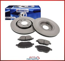BREMSSCHEIBEN 283mm + BELÄGE VORNE für PEUGEOT 206 207 307 PARTNER 283x26mm