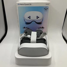 Meta Quest 3S 128GB All-in-One VR Headset P97 SUN DAMAGE SCREEN BURN AS IS