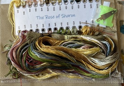 Mirabilia Rose von Sharon selbst gesammelt gezählt Kreuzstich Set