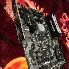 MSI motherboard, AMD cpu, and 16gb RGB Corsair ddr4 ram bundle