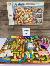 126⚜️ Ancien Jeu de Société Le Destins Un Jeu D'astuce et de Chance MB Vintage