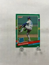 Rich Delucia Mariners 1991 Donruss Rated Rookie RC Baseball Card #426. rookie card picture