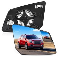 Passenger Side Mirror Glass Replacement For GMC Acadia Chevy Traverse 2013