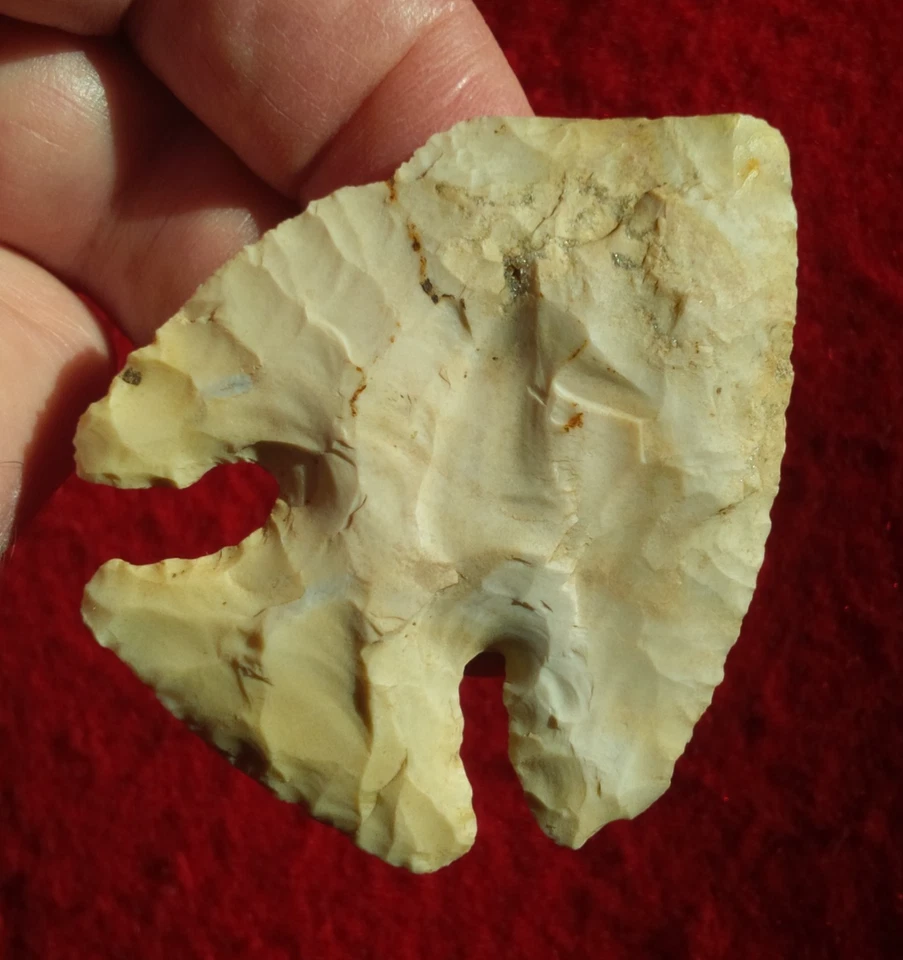 PUNTA DE FLECHA DELGADA 2-3/8" SNYDERS ILLINOIS Auténtico Punto de Proyectil PUNTO DE ESPERANZA Foto 3 de 4