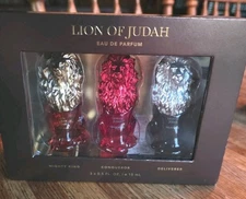 New LION OF JUDAH Eau De Parfum Perfume Cologne EXCLUSIVE 3 PCS SET Men's Gift 