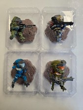 Halo Icons REACH NOBLE TEAM FIGURE LOT (4) Se...