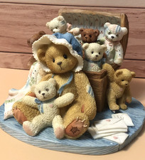 IN GRANDMOTHER'S ATTIC Tasha Cherished Teddies Figurine 156353 with Box