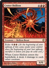 Crater Hellion Light Play, English Magic the Gathering MTG Commander 2013