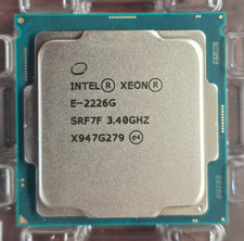 Intel Core Xeon E-2226G 3.40GHz SRF7F Processor Socket 1151 Six Core CPU, Tested