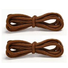 Light Brown Heavy Duty Thick Replacement Round Rope Boot Sneakers Shoe Laces