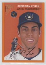2020 Topps Gallery Heritage Orange 11/25 Christian Yelich #HT-17 1n9
