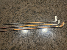 Rare Golf Clubs Hickory wood Scotland St Andrews Falcon, Vardon niblick, Collins