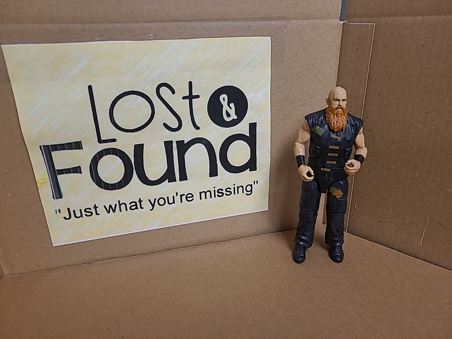 2011 WWE Mattel Erick Rowan Elite 48 Action Figure *SEE PICS