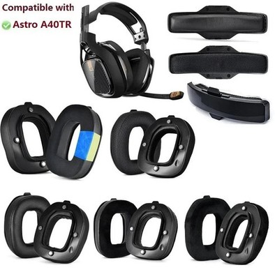 Ersatz ohrpolster passend für Logitech Astro A40 TR A40TR Earpads Headband