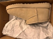 UGG Classic Ultra Mini Boots - Chestnut - Brand New - Women's Size EU 41 / UK 8