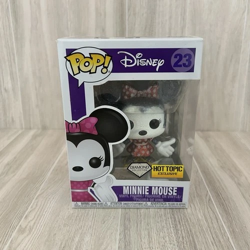 Funko Pop! Disney: Minnie Mouse #23 (Diamond Glitter) Hot Topic Exclusive