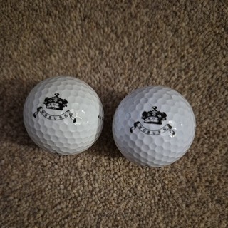 Golf Balls Woburn Golf Club Souvenir Golf Balls x 2 not used