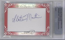 2012 Leaf Ultimate 2/5 Slater Martin BGS Authentic Auto HOF 4p7