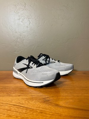 Brooks Adrenaline GTS 22 Running Shoes Mens 10 Extra Wide Grey Road Sneaker