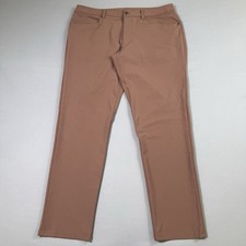 Lululemon ABC Classic Fit 5 Pocket Pants Mens 36x31 Warpstreme Stretch Golf EUC