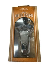 Traeger Bottle Opener Chrome Silver Signature Accessories Accessory Hook NEW 