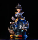 Dragon Ball Z  Vegeta Statue Base Figure Gift Collection Anime Super Saiyan