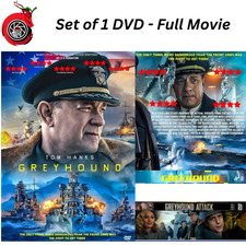 Greyhound WW2 2020 DVD Region 1 New Sealed Tom Hanks Free Delivery USA NEW