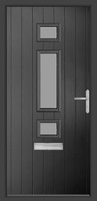 Anthracite Grey Composite Door | Multiple Sizes & Designs In Stock | Delivery D8