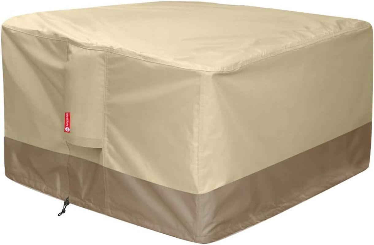 600d Heavy Duty Patio Table Cover Beige