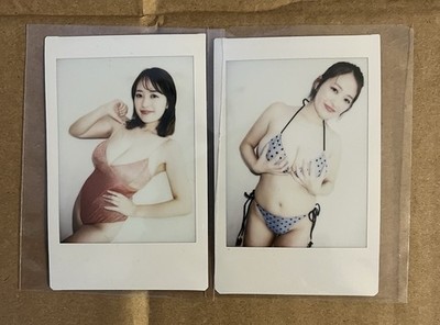 Hit s Japan Saki Yanase V.3 Card 1/1 Event Cheki 2 Photo Lot B Japanese Idol