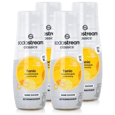SodaStream Getränke-Sirup classics Tonic ohne Zucker 440ml (4er Pack)