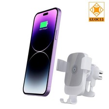 15W Wireless Phone Charger Car Air Vent Mount Holder Fast Charge Universal