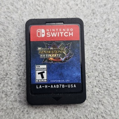 Monster Hunter Generations Ultimate Nintendo Switch Cartridge Only Authentic