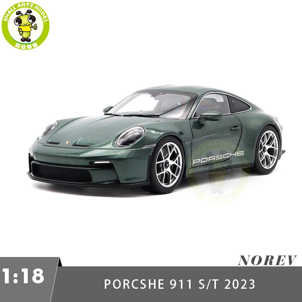 1/18 Porsche 911 S/T 2023 Norev 187472 Malachite Green Diecast