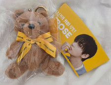BTS V X COMPOSE Official Teddy Bear Keychain with Cup Sleeve / Korea Limited