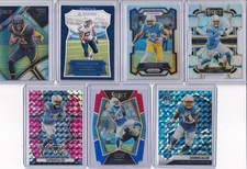 Keenan Allen 7 Card # & Parallel Lot Panini Chivalry /199 Prizm Silver Holo