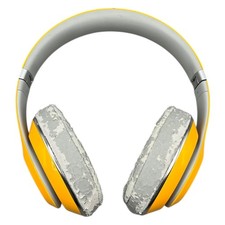 Beats by Dr. Dre Studio 2 Over-Ear Kopfhörer Gelb Weiß Headphones Lesen – Bild 4
