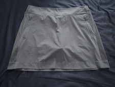 Members Mark Blue pull On Skort Size Large Elasti. Waist And Pockets