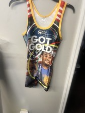 jordan burroughs Wrestling Singlelet  Yxs