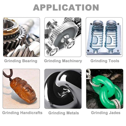3PCS Non Woven Abrasive Buffing Wheels Polishing Wheel Drill Attachment Set, ... - Picture 6 of 7