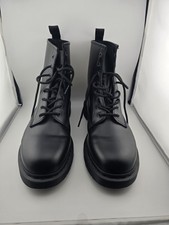 Dr. Martens 1460 8-Eye Boots All Black Smooth Leather Men's US 13, UK 12, EU 47